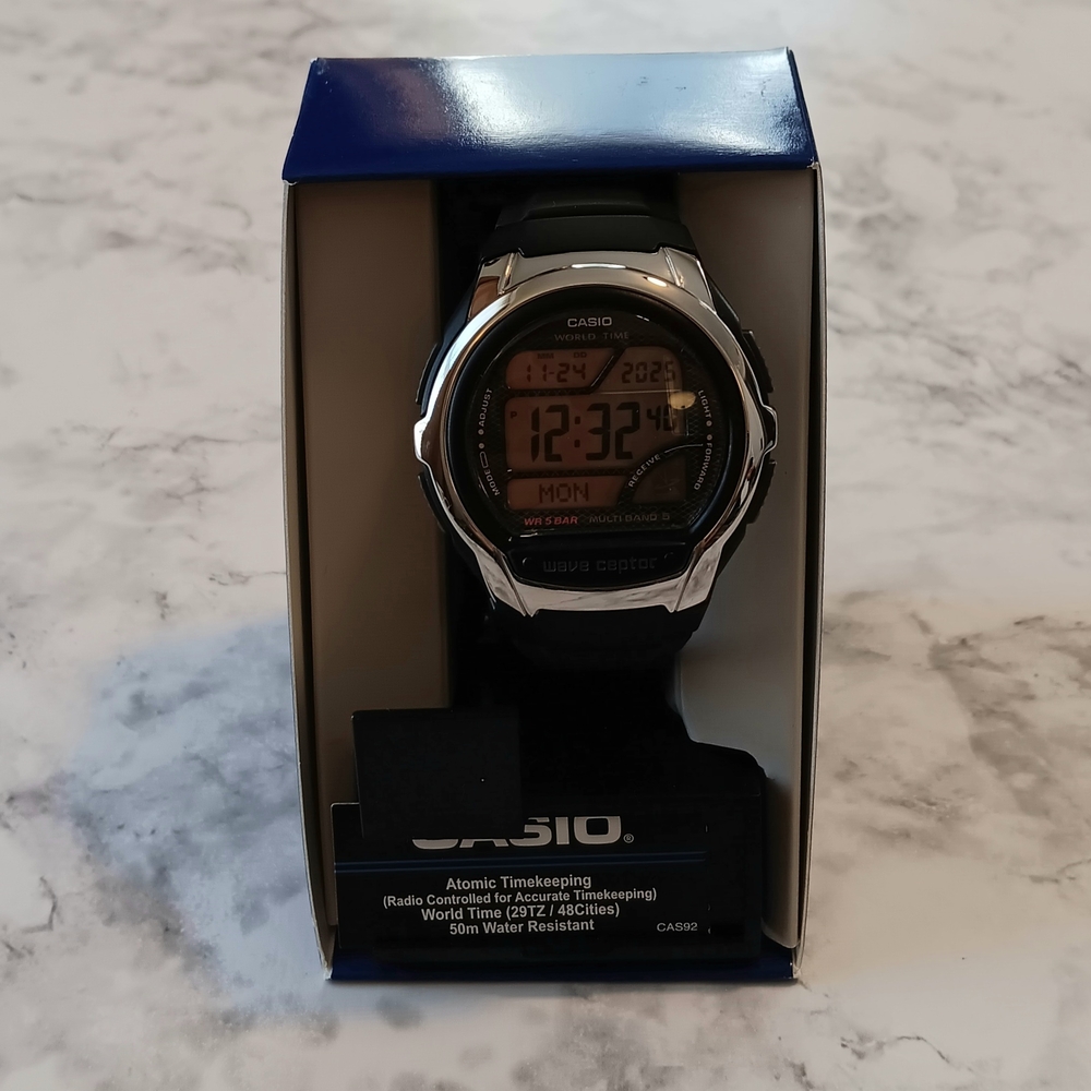 Casio WV58A-1AV – Atomic Timekeeping & Multi-Language! Brand NEW!!